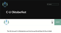 Desktop Screenshot of cuoktoberfest.org